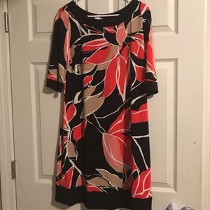 Liz Claiborne Tropical Print Dress